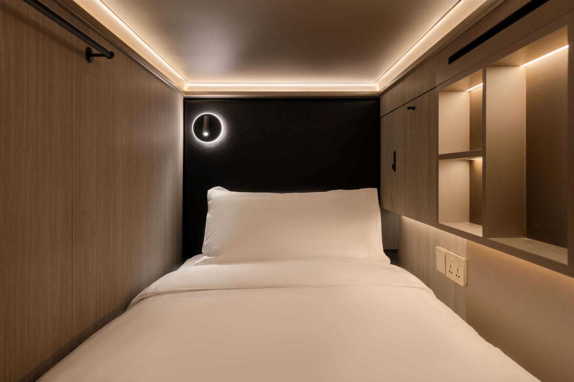 Cube Social Boutique Capsule Hotel At Boat Quay Singapura Quarto foto