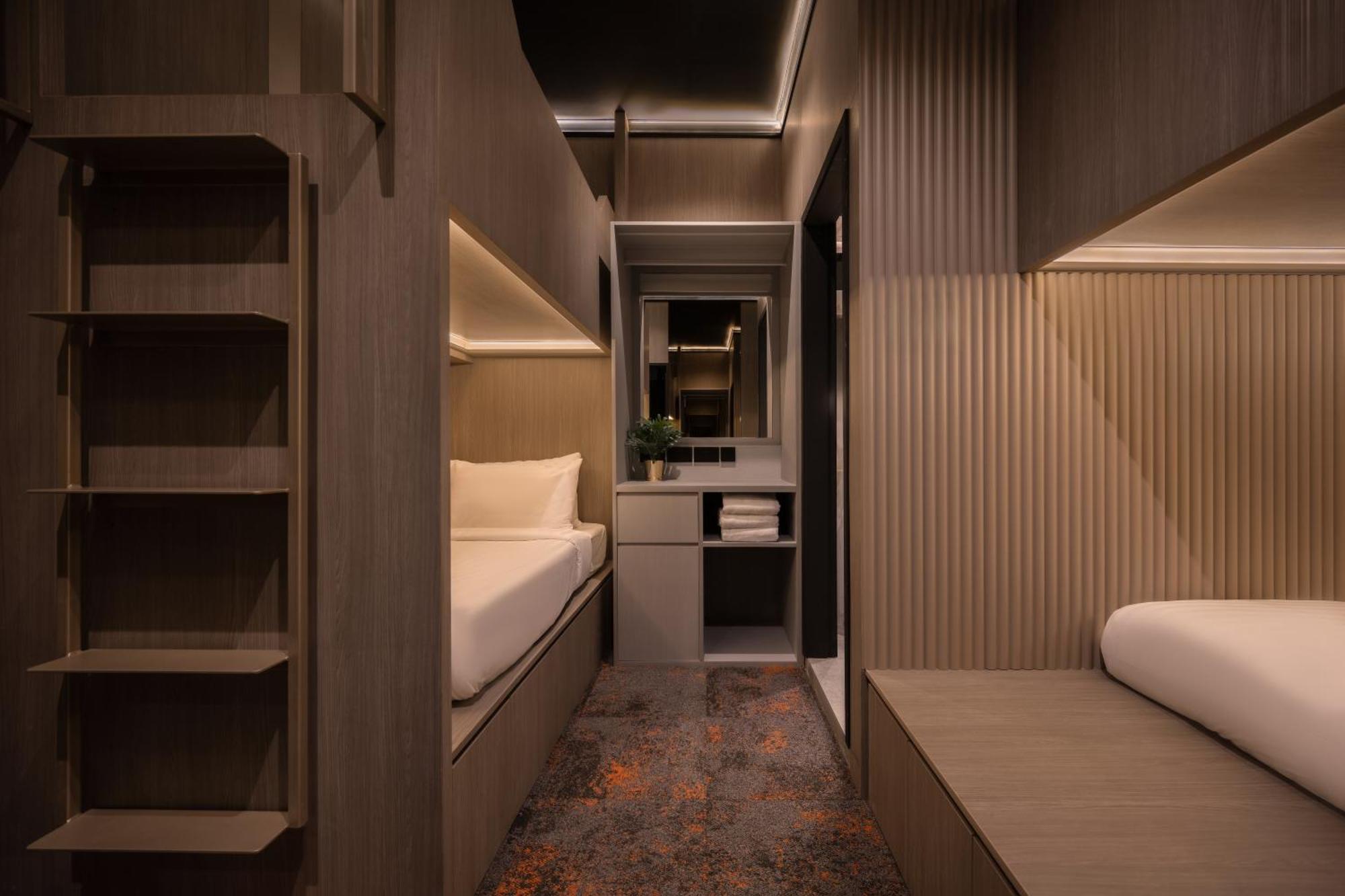 Cube Social Boutique Capsule Hotel At Boat Quay Singapura Exterior foto
